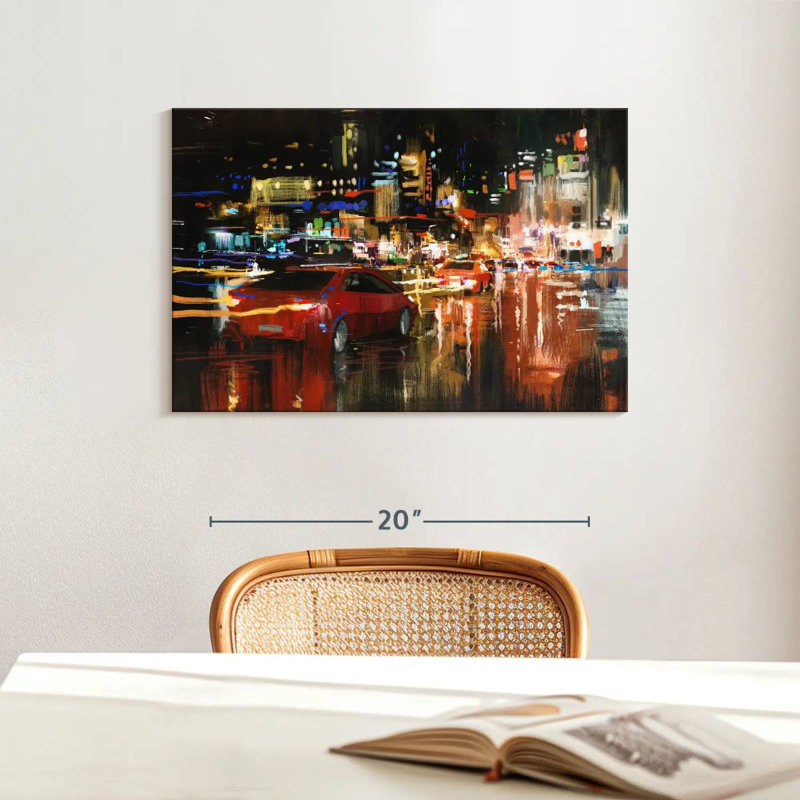 Mehar LA Night Rush, 16" H x 24" W