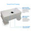 36'' L Undermount Single Bowl Stainless Steel Kitchen Sink