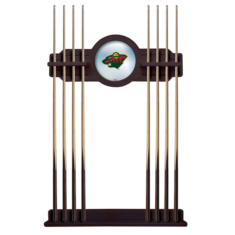Porte-queues de billard 14 po NHL, English Tudor, Minnesota Wild