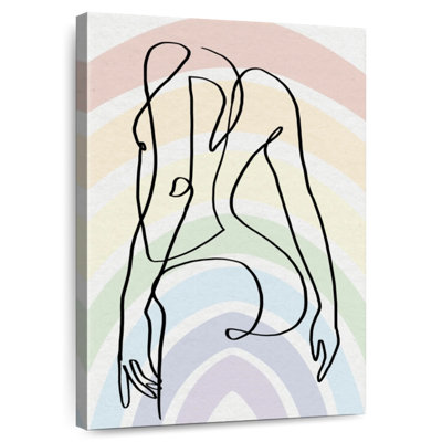 Khadjiah One Line Pride Curves