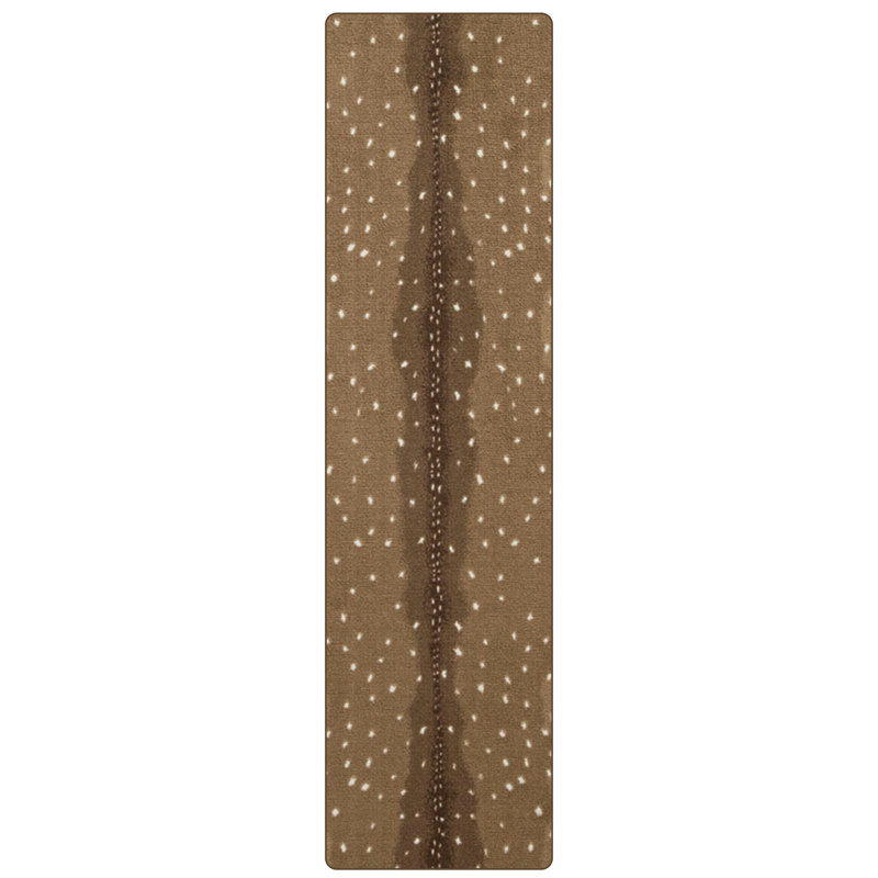 Imagine Nature's Expression Chital Brown Area Rug, Runner 2'1" x 7'8"