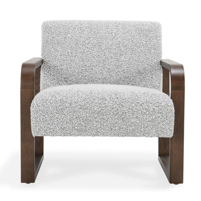 Lexington Boucle Accent Chair Mercury Gray