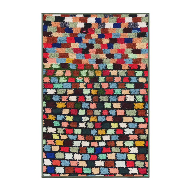 Abstract Indoor Rug, Rectangle 6' x 9'