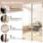 MSD 80'' Hollow Mirrored Prefinished Sliding Closet Doors with Installation Hardware Kit-92186019