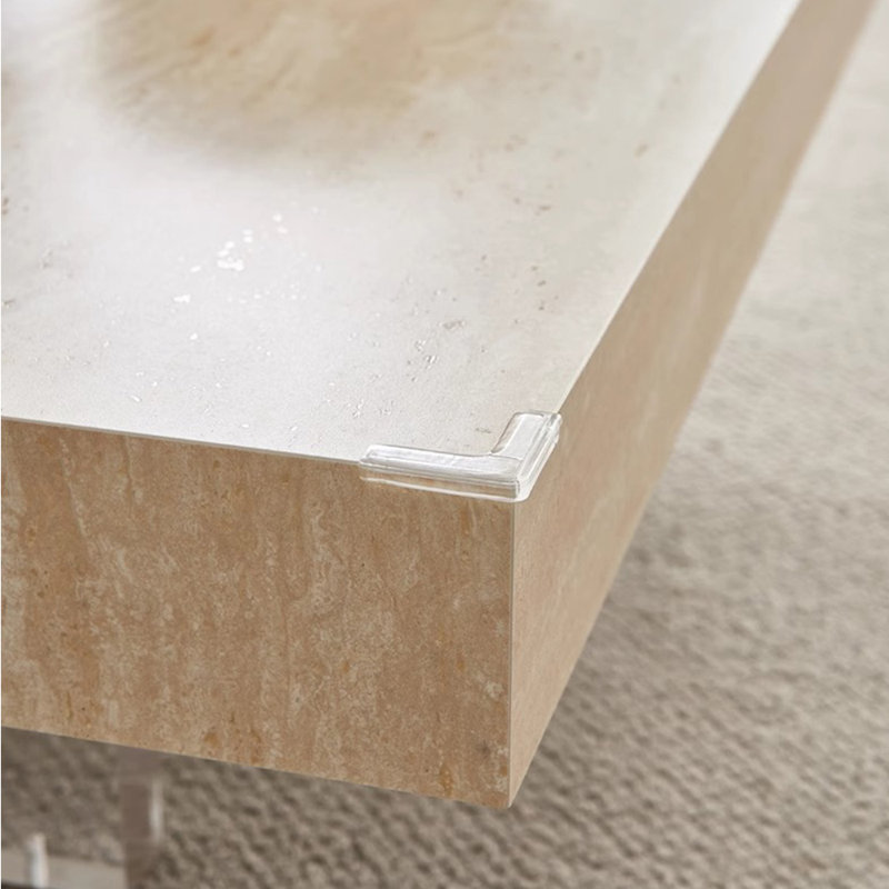 Table basse de luxe moderne à lumière minimaliste, H 11,81 po x L 31,5 po x l 31,5 po