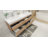 Carnley Double Bathroom Vanity with Wood, Acrylic Top-1840152252
