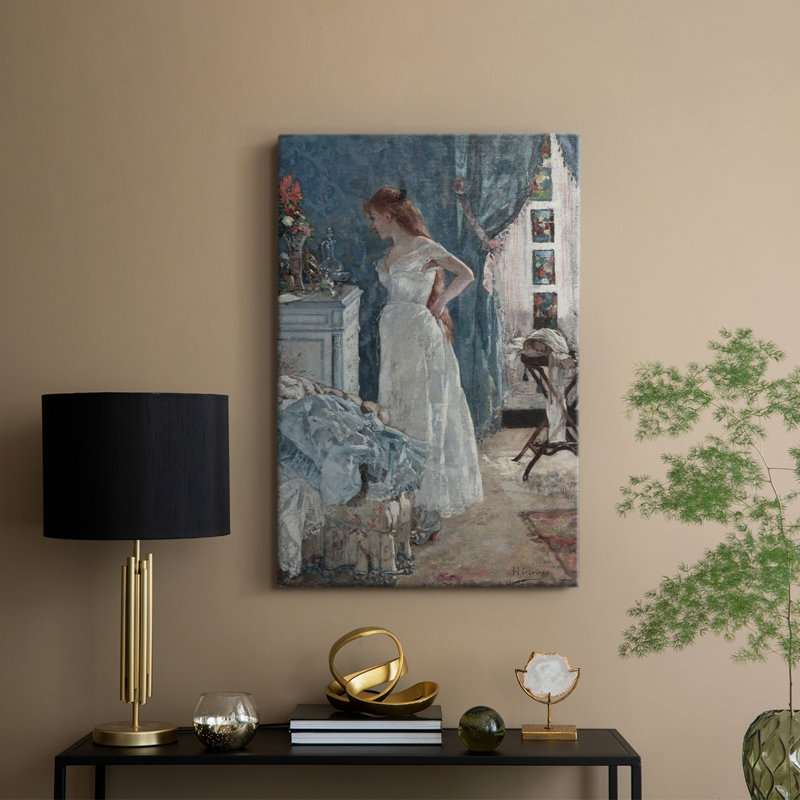 Impression de portrait rétro Lxxxix - galerie enveloppée de cavas, H 60 po x l 40 po