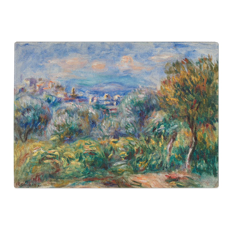 Landscape Vol.4 by Pierre-Auguste Renoir Chopping Board, 20cm W x 28.5cm L