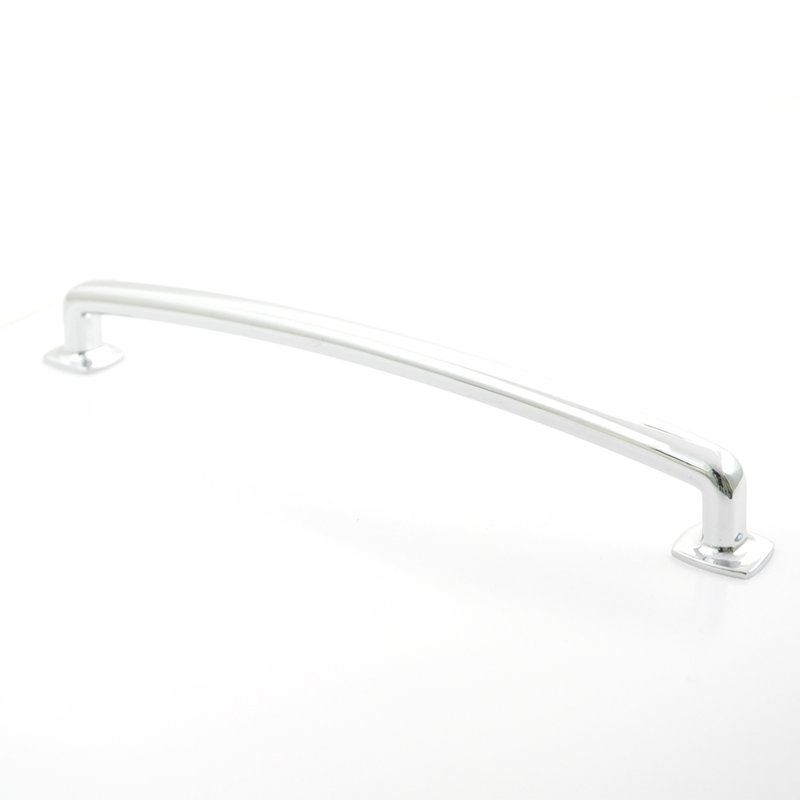 Chrome 8" Arch Pull Bar with Mounting Hardware