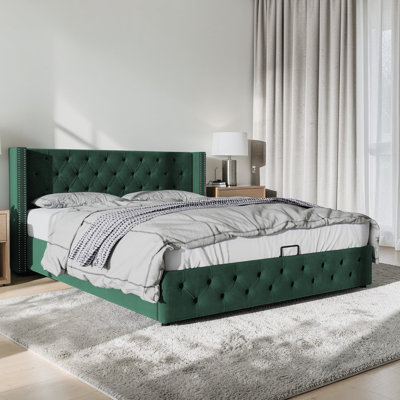Parral Upholstered Storage Bed