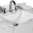 Undermount Rectangular Ceramic Sink-117205341