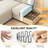 Modern Corduroy 2 Seater Sofa with Ottoman-766428240