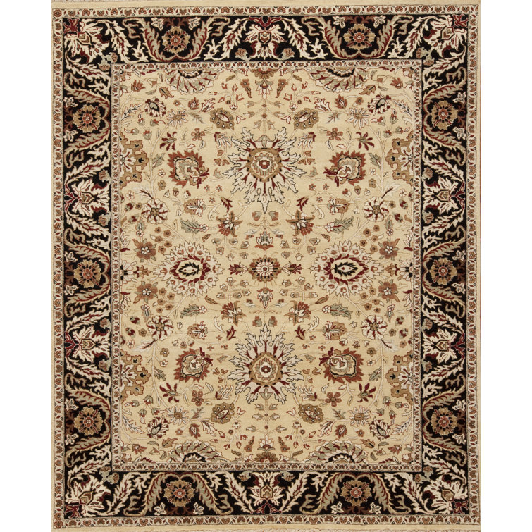 Mahal Hand Knotted Wool Area Rug