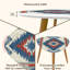 Ensemble de 2 tables basses gigognes Triangle