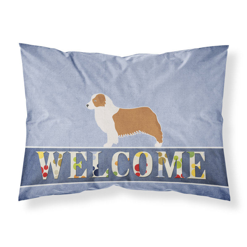 Taie d’oreiller welcome, Berger australien