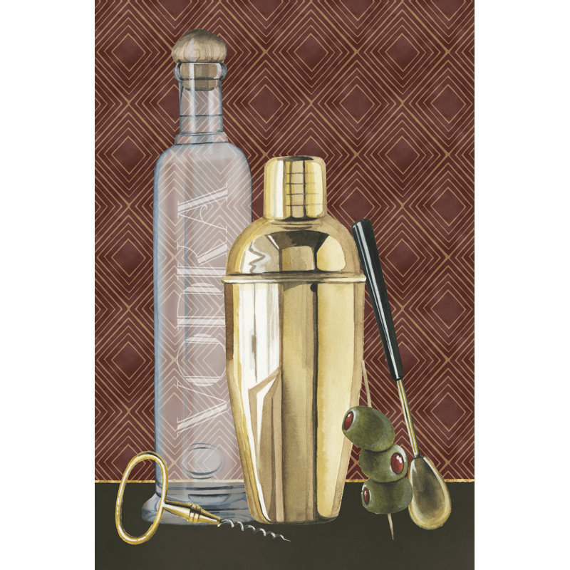 Bar Gatsby I by Grace Popp - Wrapped Canvas Print, 91cm H x 61cm W