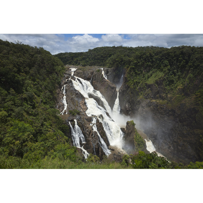 Barron Falls by DrewEchberg - Wrapped Canvas Print, 81cm H x 122cm W