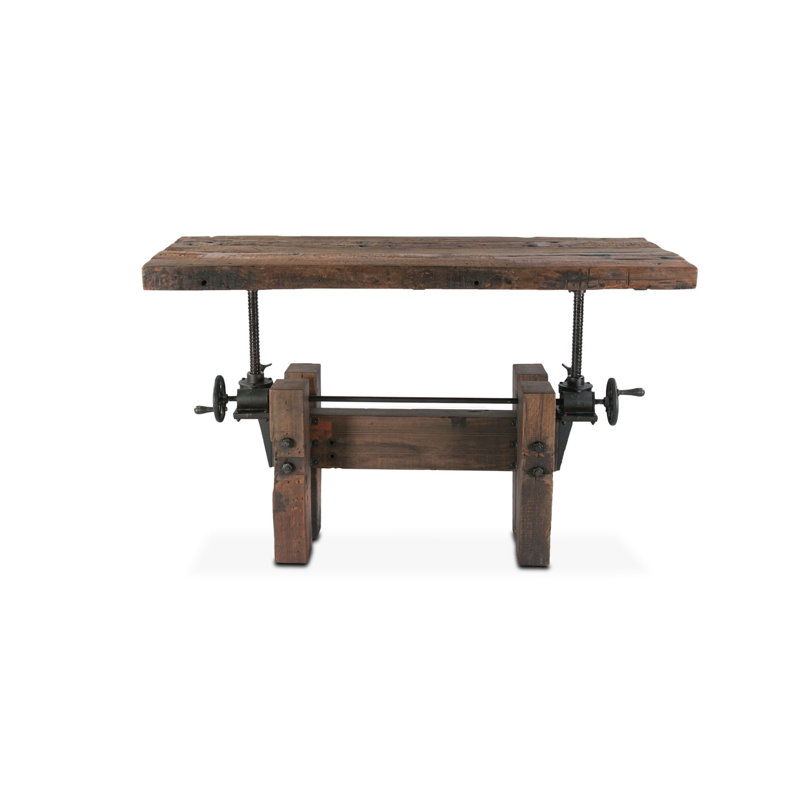 Bureau réglable 67 po Rustic Revival