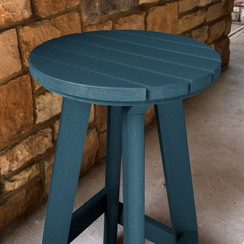 Tabouret de bar 15 po Preister, Bleu Nantucket