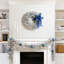 Pre-Lit Artificial Tinsel Christmas Wreath - 24" - Clear Lights-118323229