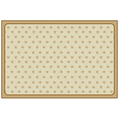 Rectangle Machine Tufted Nylon Rug