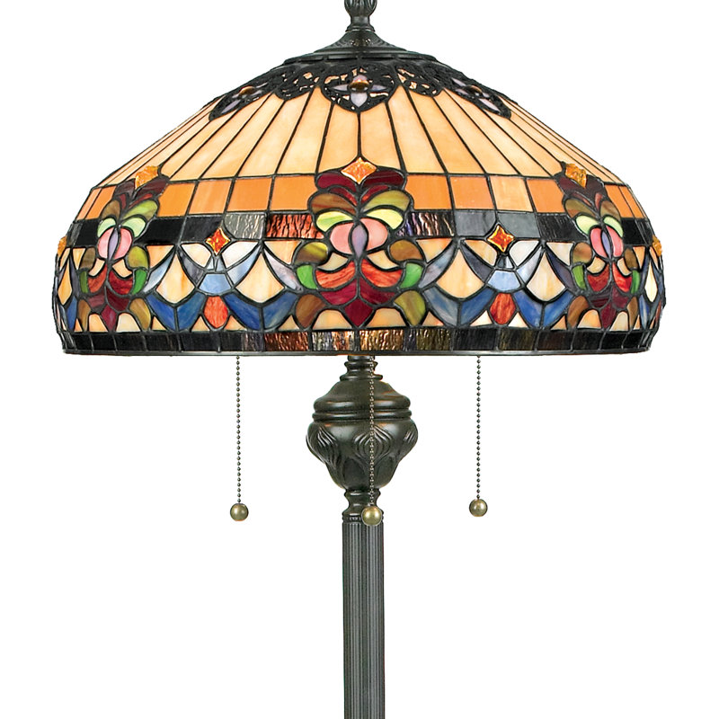 Diminic 62'' Bronze Traditional Floor Lamp