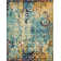 Dimonetta Washable Abstract Indoor Rug