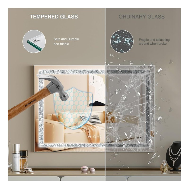 Miroir de salle de bain Hollywood