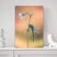 Blue Dragonfly Bloom Delicate Tranquil Dragonfly Flower Nature Wall Art Print by Fabrizio Daminelli - Print-1325839114