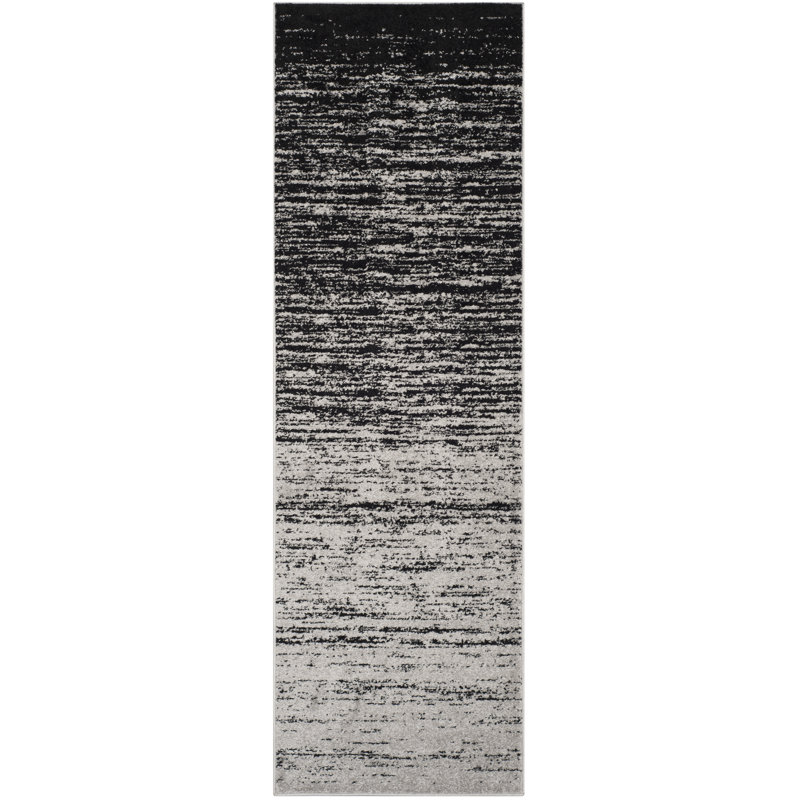 Hornsey Abstract Hand Woven Area Rug, Runner 76 x 244 cm