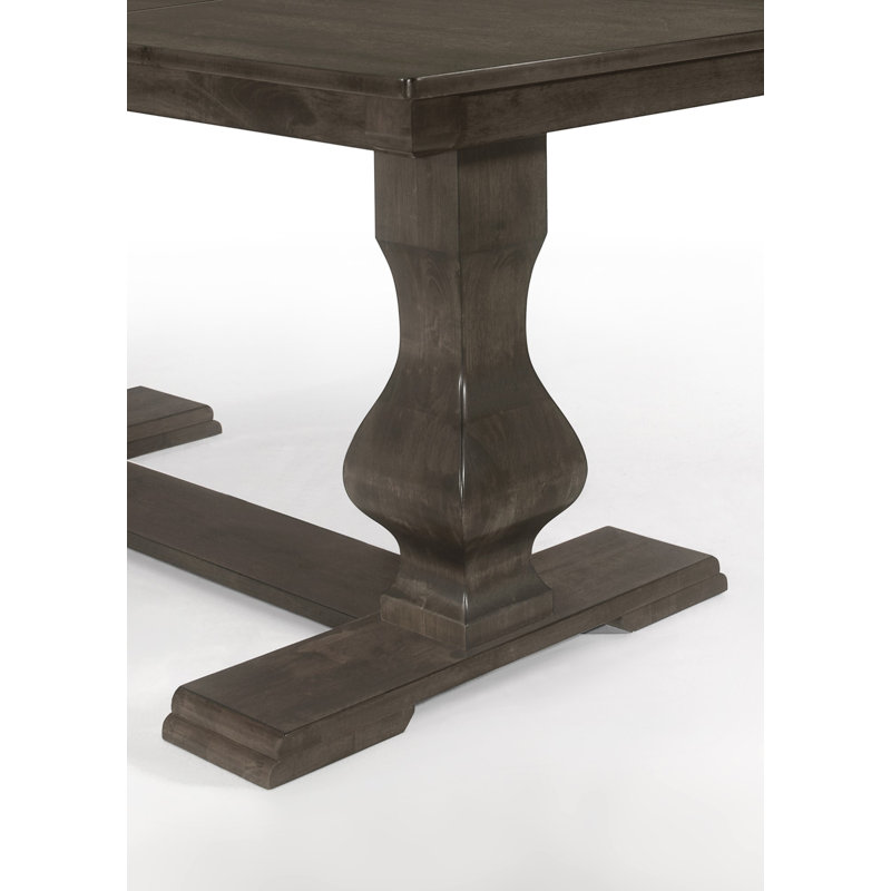Gareth 6 - Person Trestle Dining Set, Taupe