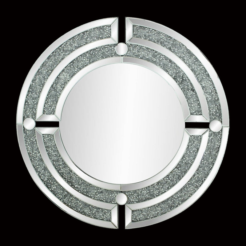 Brunot Metal Flat Wall Mirror