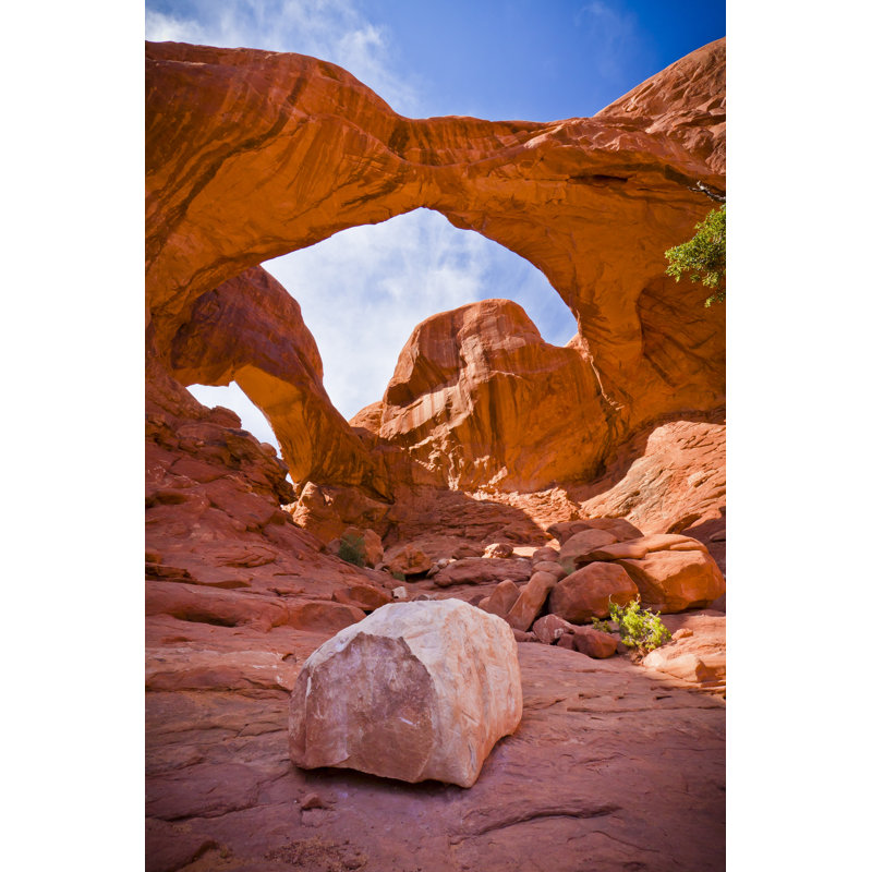 Liddell Double Arch - Wrapped Canvas Print, 46cm H x 30cm W x 3.8cm D