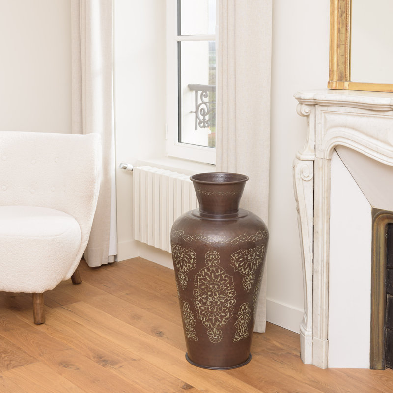 Cassina Aluminum Floor Vase
