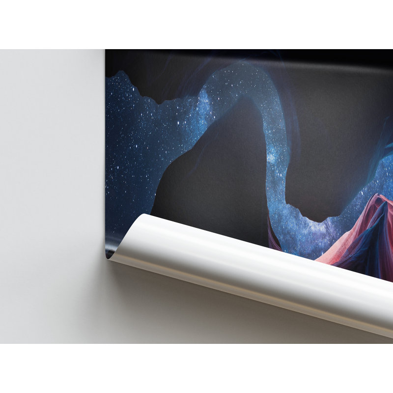 Print on Canvas, 60 cm H x 90 cm W, Gold Floater Framed