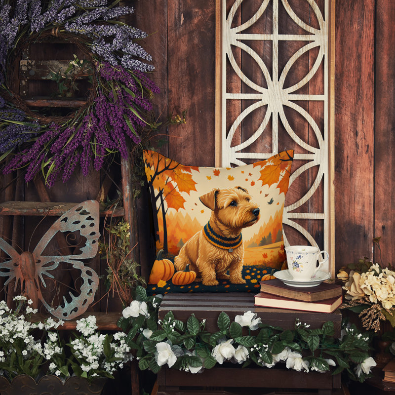  Coussin décoratif intérieur / extérieur en polyester Autre / Sans motif, 14 po x 14 po
