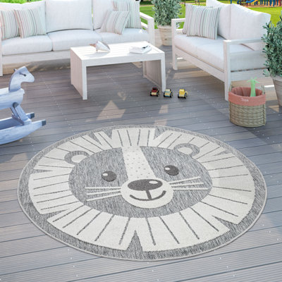 Kamath Round Handmade Wool Rug