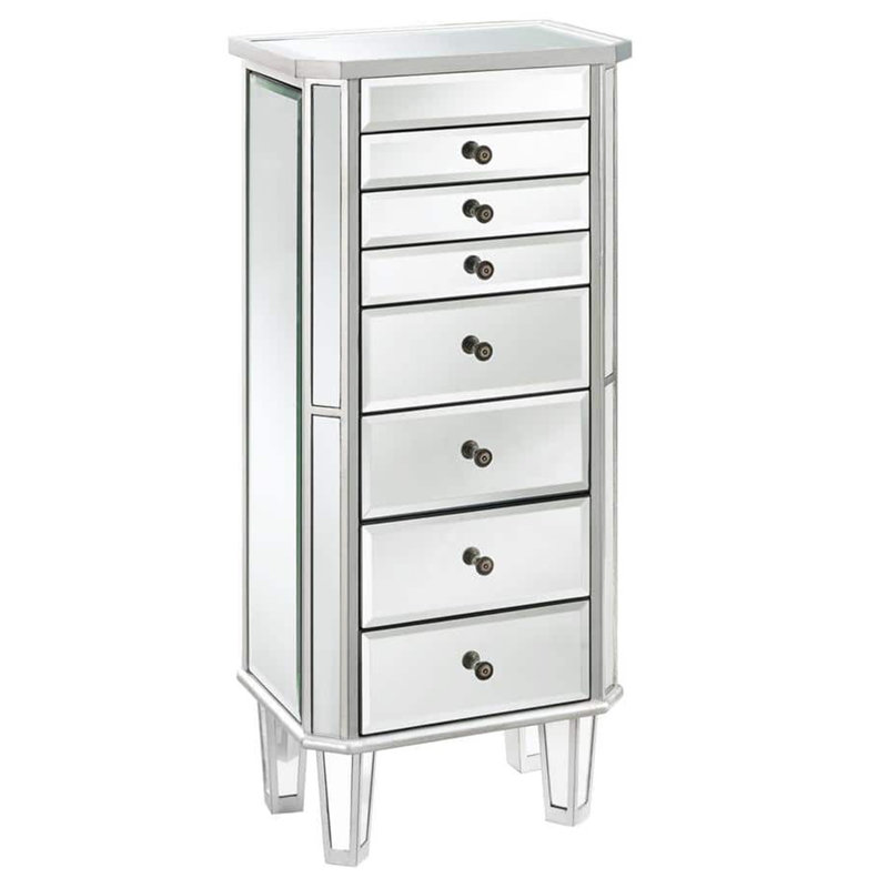 Jarryl 18.11'' Wide Freestanding Jewelry Armoire