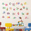 Fauna Animal Alphabet Kids Wall Sticker
