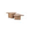 Solid Wood Nesting Coffee Table-1071548419