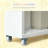 Slim Bathroom Storage Cart on Wheels