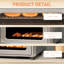 HOMCOM 24L Air Fryer Oven
