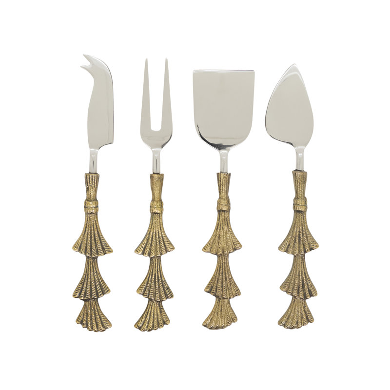 Ensemble de couverts Festive, Doré