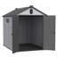 Remise de rangement en plastique et résine pour le jardin-119399955-119276491