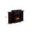 Tonsey 70.25'' W Espresso Electric Fireplace