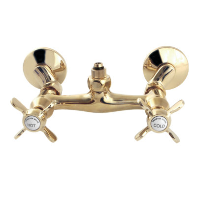 Kingston Brass Essex Wall-Mount Tub Filler Faucet with Riser Adapter