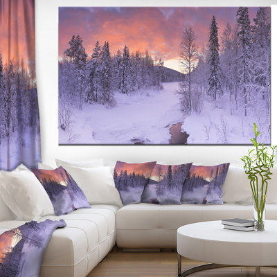 " Finnish Lapland Trees In Winter "