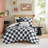 Checkered Comforter Set
