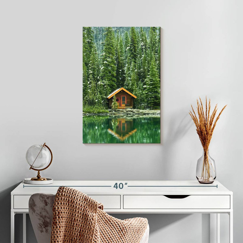Chalet en bois Lilie O'Hara, H 24 po x l 16 po