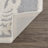Marilyn Animal Print Machine Woven Polyester Area Rug in Gray-490827218